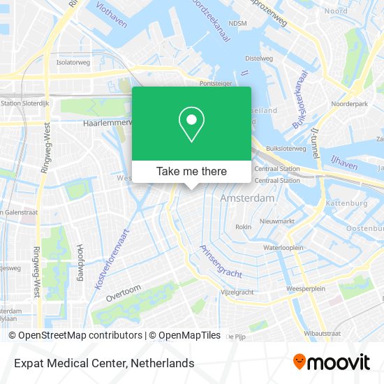 Expat Medical Center map