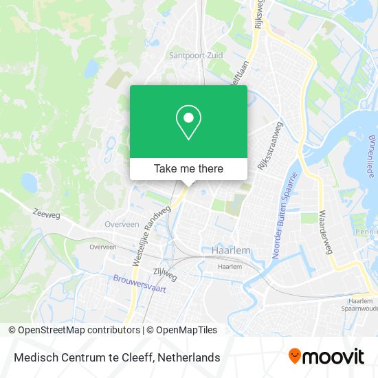 Medisch Centrum te Cleeff map