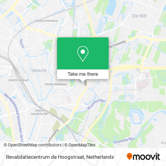 Revalidatiecentrum de Hoogstraat map