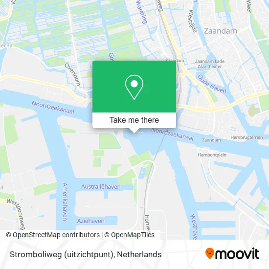 Stromboliweg (uitzichtpunt) Karte