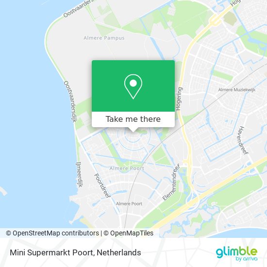 Mini Supermarkt Poort map