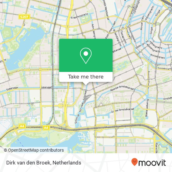 Dirk van den Broek map