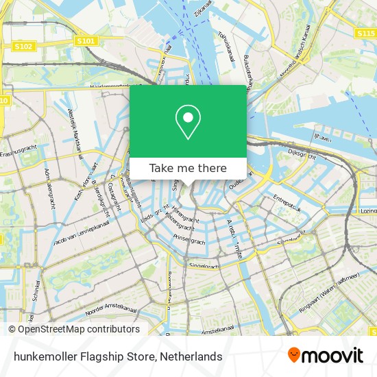 hunkemoller Flagship Store map