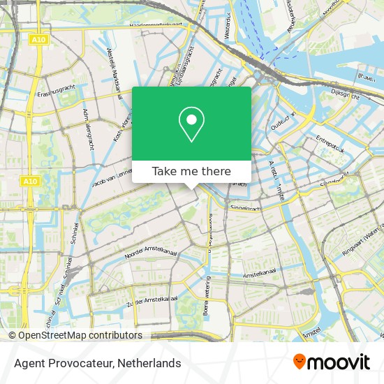 Agent Provocateur map