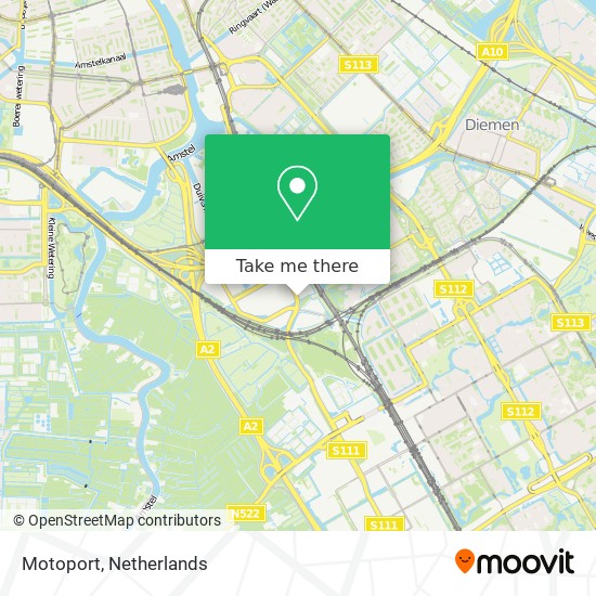 Motoport map