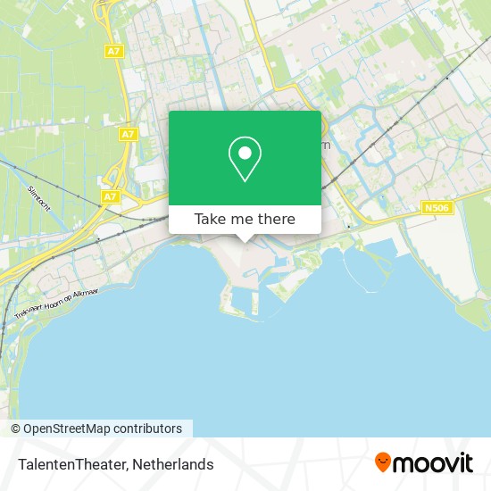 TalentenTheater map