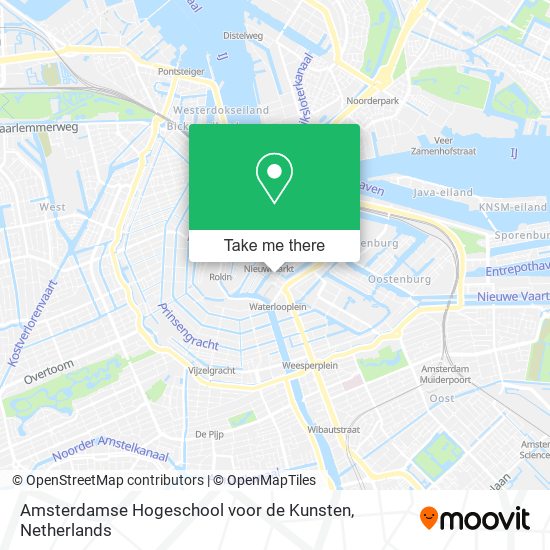 Amsterdamse Hogeschool voor de Kunsten map