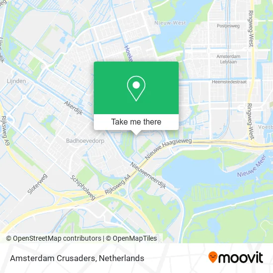 Amsterdam Crusaders map