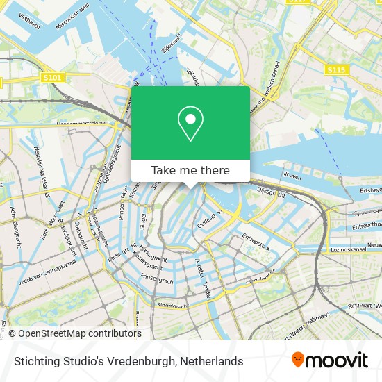 Stichting Studio's Vredenburgh Karte