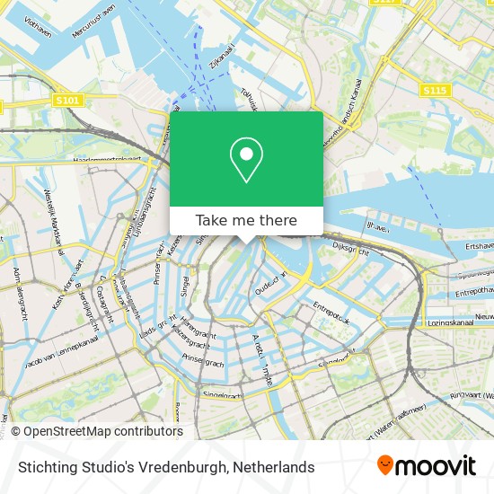 Stichting Studio's Vredenburgh map