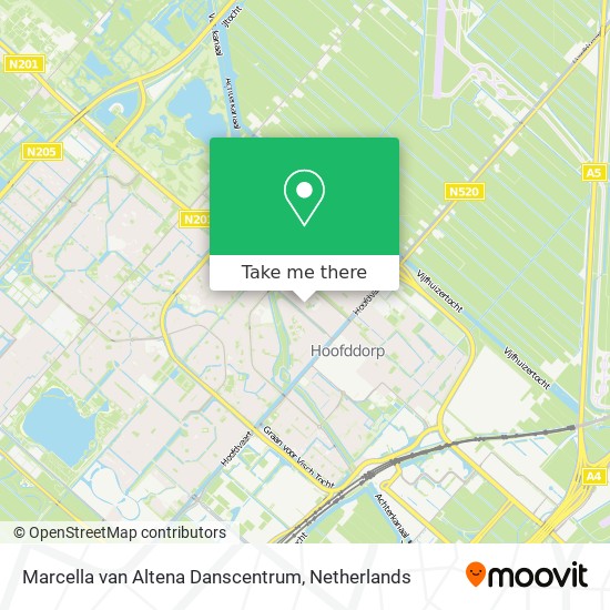 Marcella van Altena Danscentrum Karte