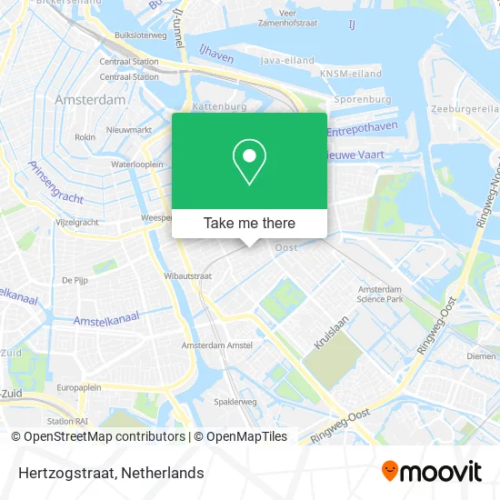 Hertzogstraat map