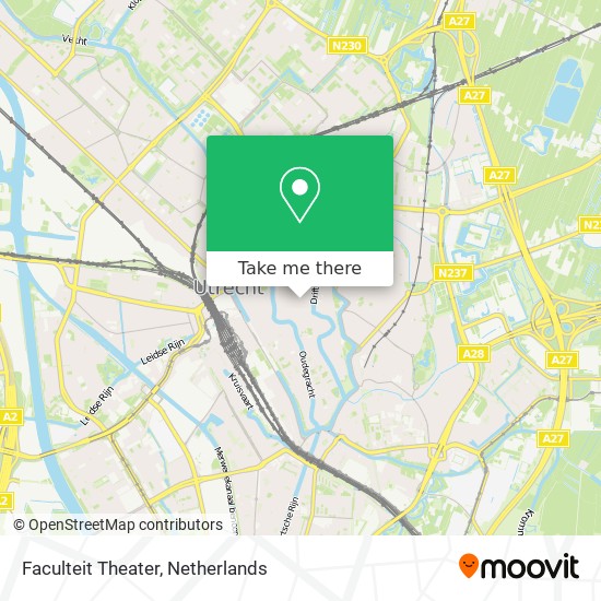 Faculteit Theater map