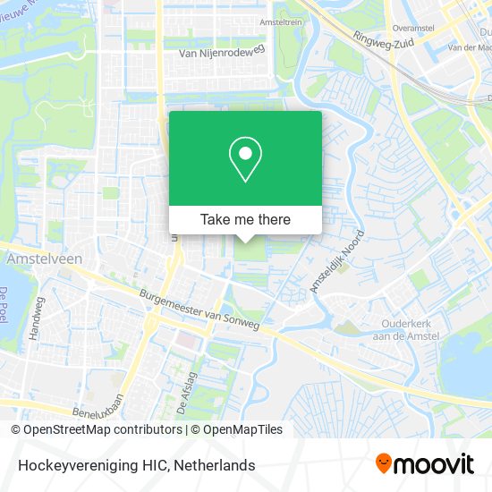 Hockeyvereniging HIC map