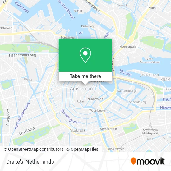 Drake's map