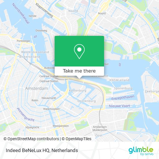 Indeed BeNeLux HQ map