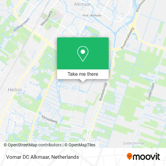 Vomar DC Alkmaar map