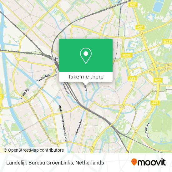 Landelijk Bureau GroenLinks map