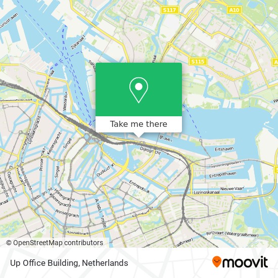 Up Office Building map