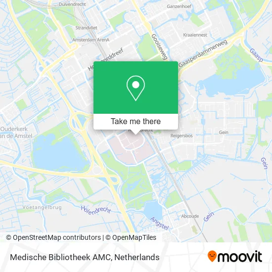 Medische Bibliotheek AMC map