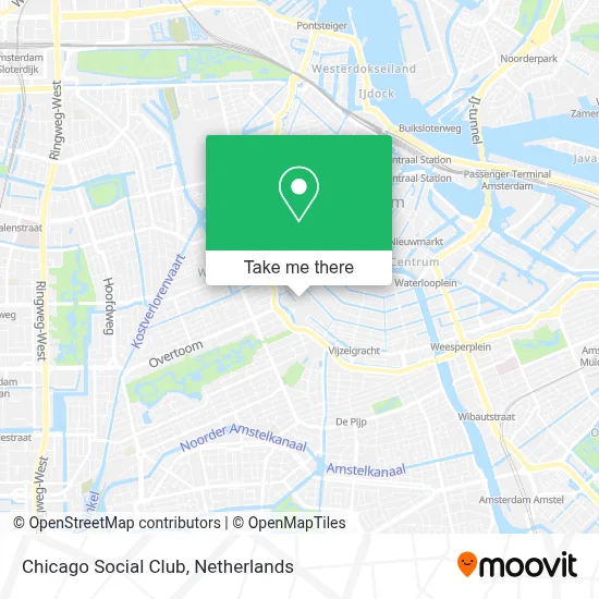 Chicago Social Club map