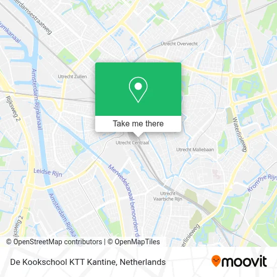 De Kookschool KTT Kantine map