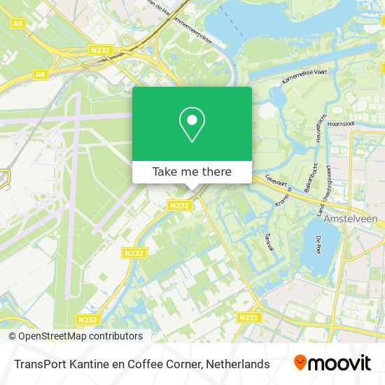 TransPort Kantine en Coffee Corner Karte