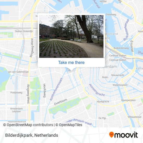 Bilderdijkpark map