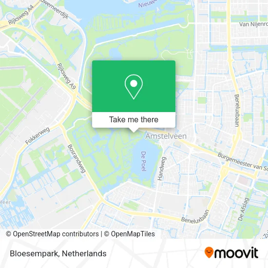 Bloesempark map
