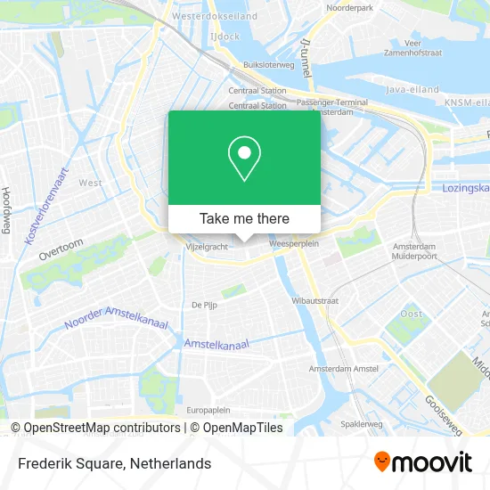 Frederiksplein map