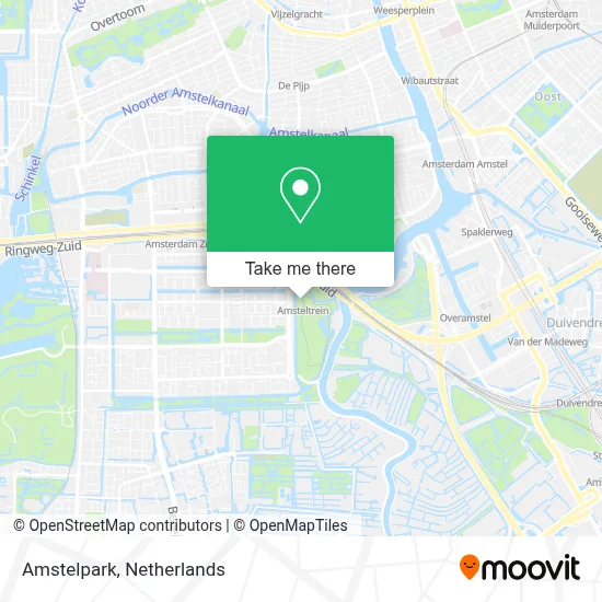 Amstelpark Karte