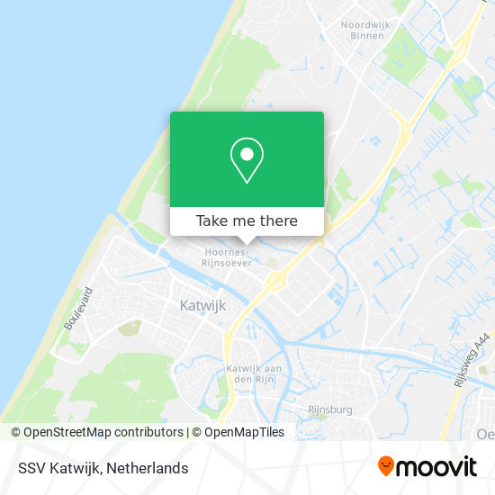 SSV Katwijk Karte