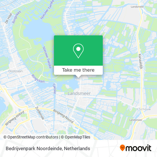 Bedrijvenpark Noordeinde Karte