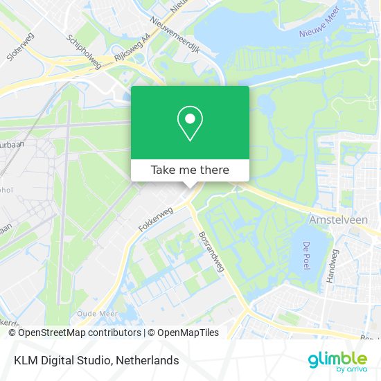 KLM Digital Studio Karte