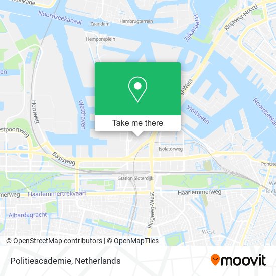 Politieacademie map