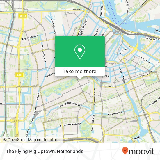 The Flying Pig Uptown Karte