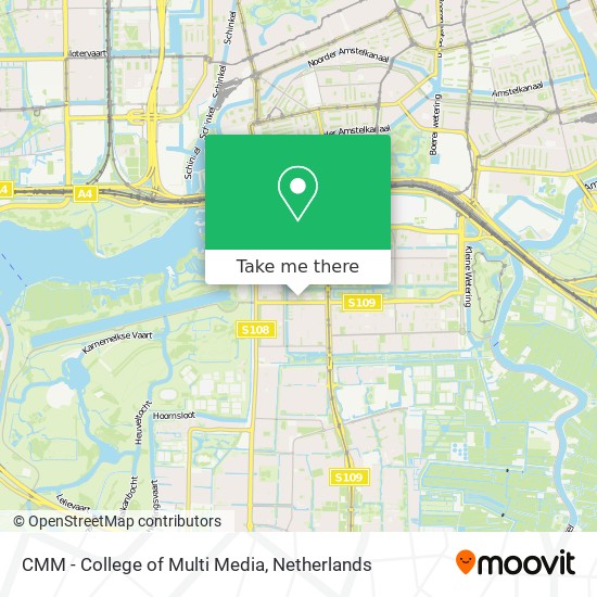 CMM - College of Multi Media map