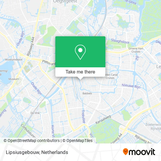 Lipsiusgebouw map