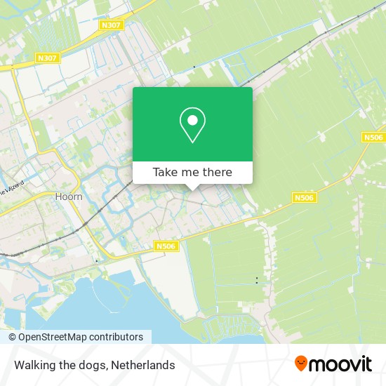 Walking the dogs map