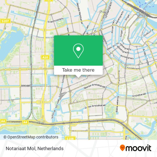 Notariaat Mol map
