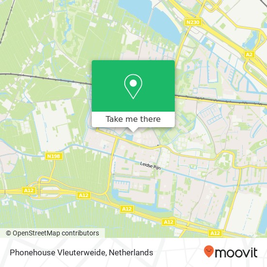 Phonehouse Vleuterweide map