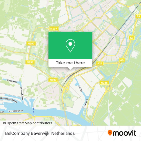 BelCompany Beverwijk map