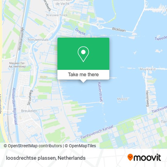 loosdrechtse plassen map