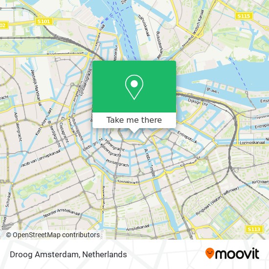 Droog Amsterdam map