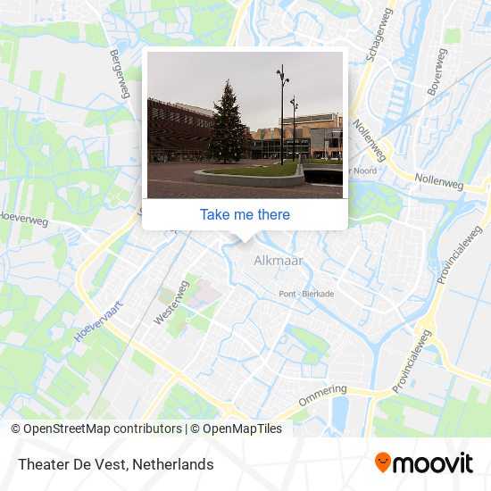 Theater De Vest map