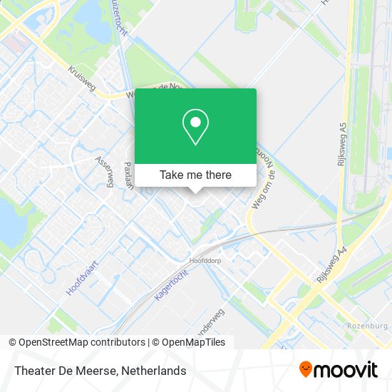 Theater De Meerse map