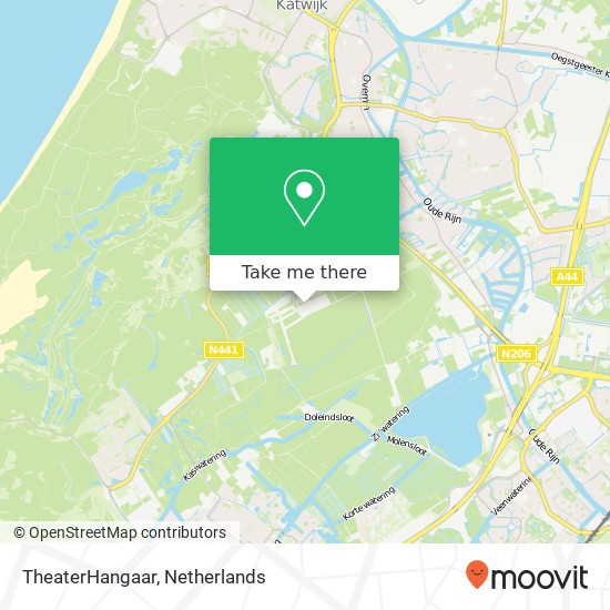 TheaterHangaar map