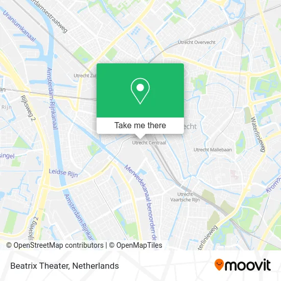 Beatrix Theater map