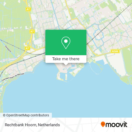 Rechtbank Hoorn map