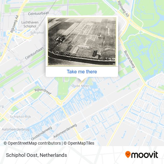 Schiphol Oost map